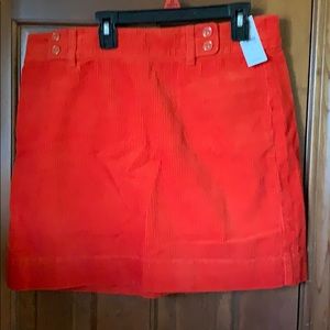 Loft new with tags corduroy mini skirt